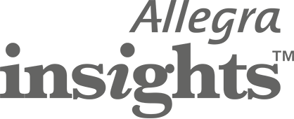 allegra insights logo grey