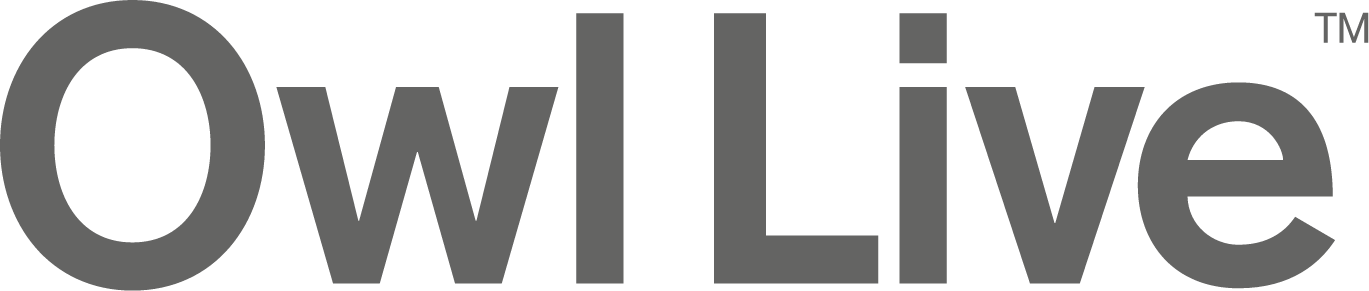 owl live logo grey